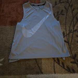 Nike Women's Gray Muscle Dri Fit Tank Size Small
